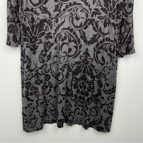 Soma Live Lounge Wear Paisley Adjustable Drawstring Waist Dress Soft Sz L 12-14 - Picture 15 of 15